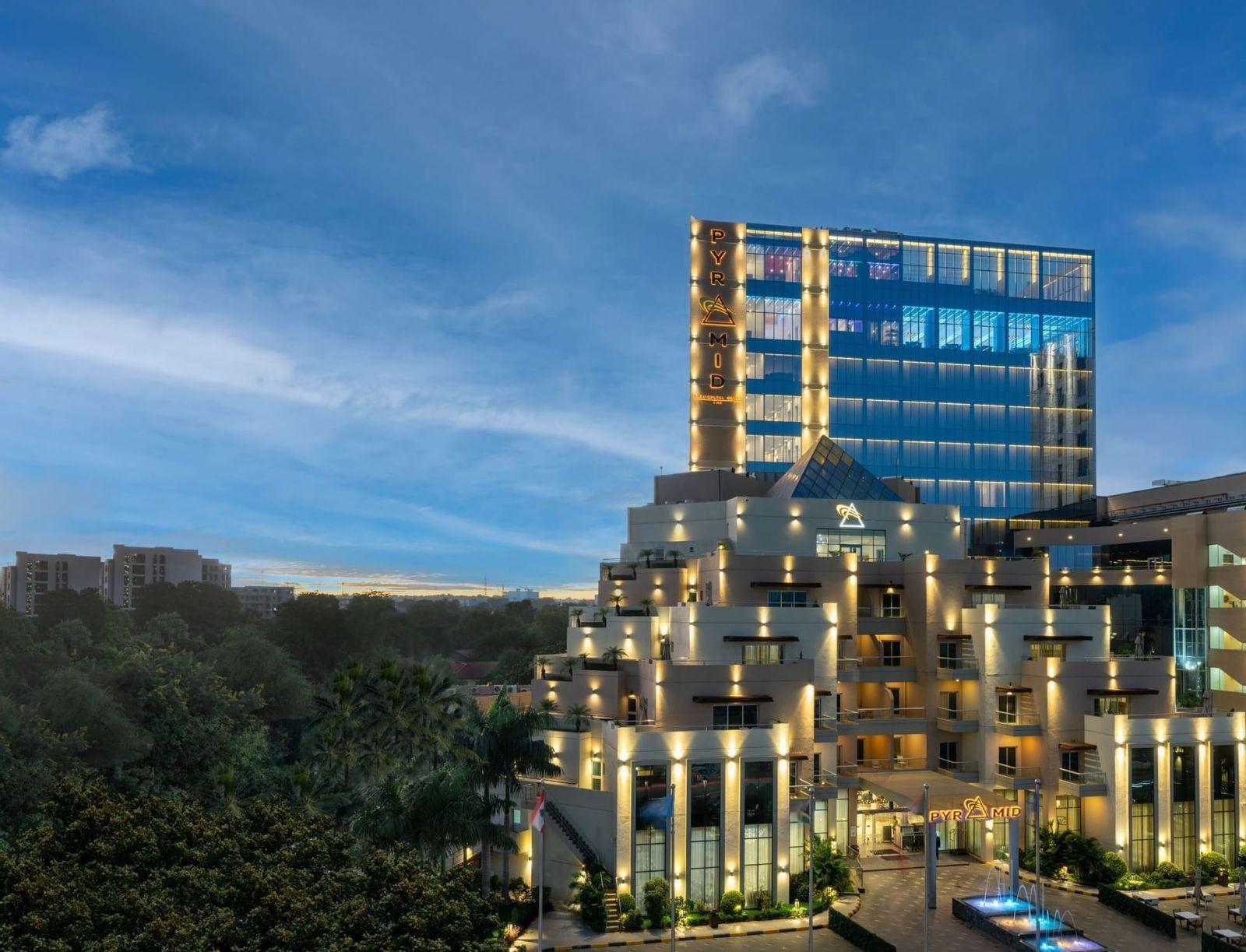 Dubai skyline with Burj Khalifa